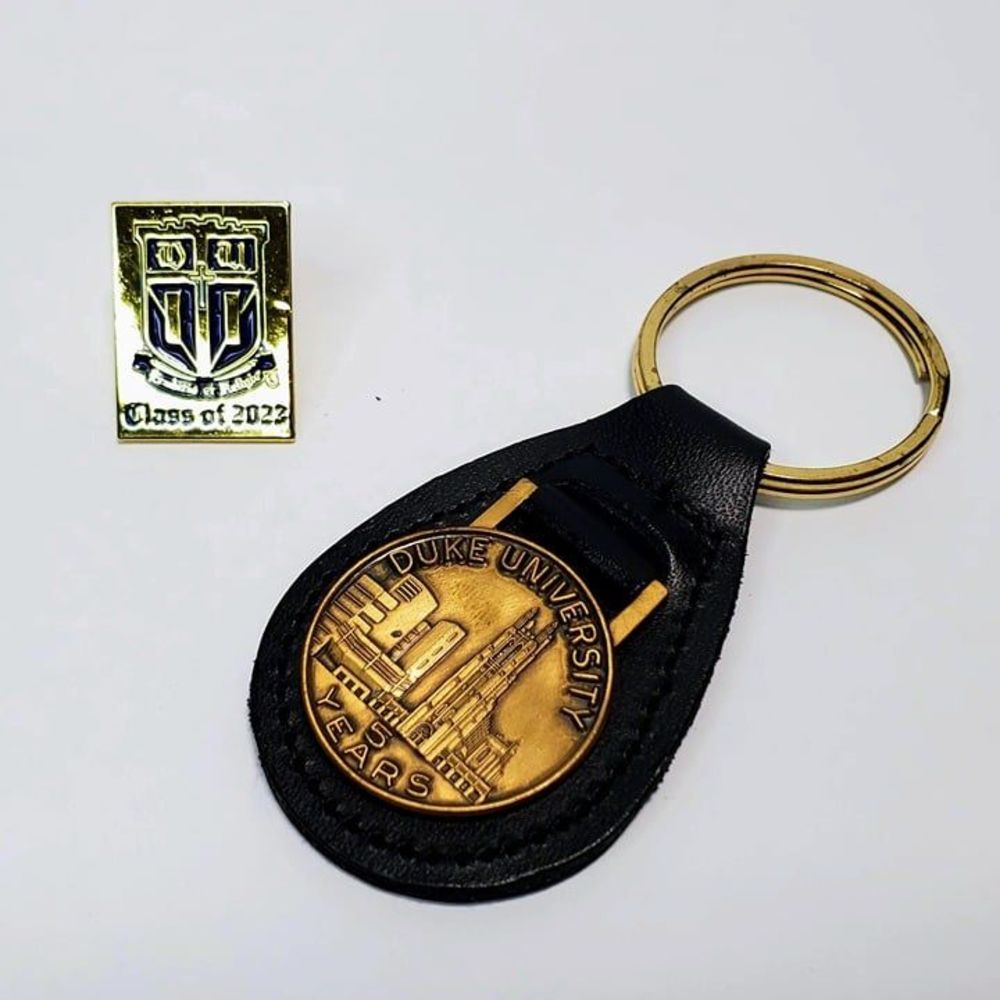 Duke University 5 Year Keychain & Lapel Pin Class of 2023